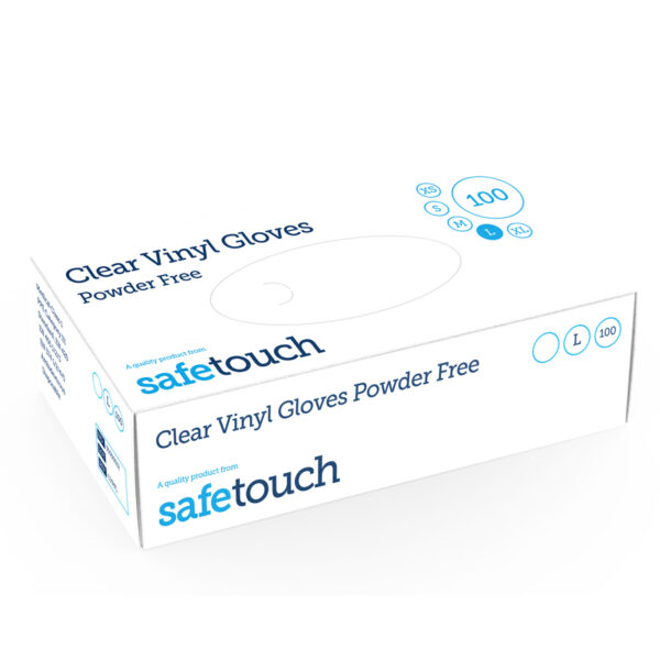 PN1504 Powder Free Vinyl Gloves - 100 per box