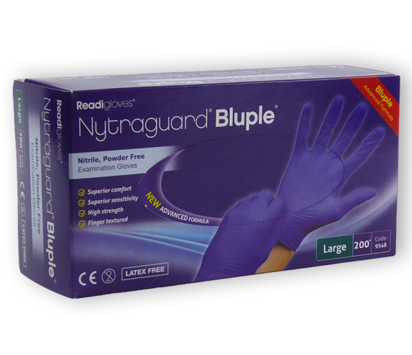 PN1505 Large Blue Gloves 200 pack