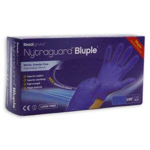 PN1505 Powder Free Gloves - Blue Nitrile - 100 per box XL