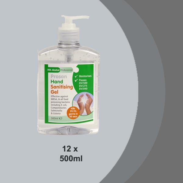 PN612 Special Offer 12 x 500ml Hand Gel