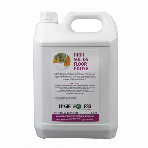 5 Litre High Solids Floor Polish