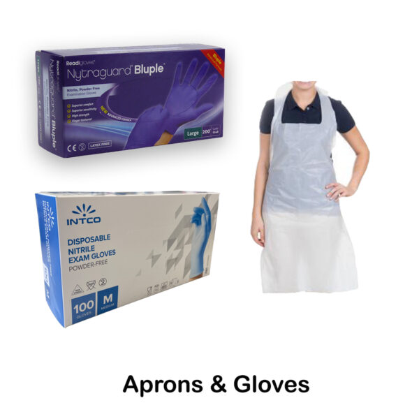 Aprons and Gloves for Catering and Healthcare