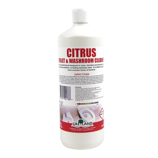 1 Litre Citrus Toilet & Washroom Cleaner PN5417