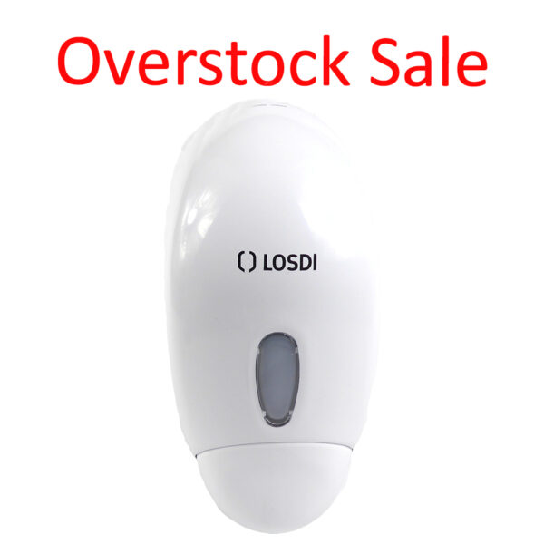 PN1561 900ml White Push Button Soap Dispenser - overstock sale