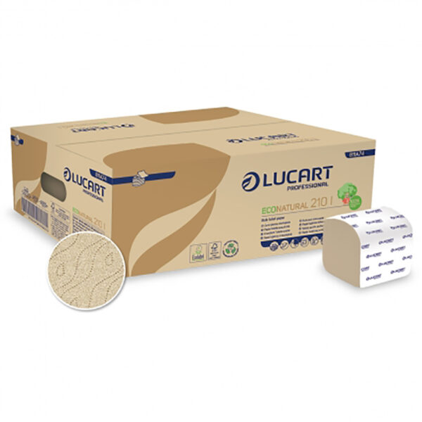 PN409 Eco Natural 2-ply Toilet Paper - Bulk Case (40 packs)