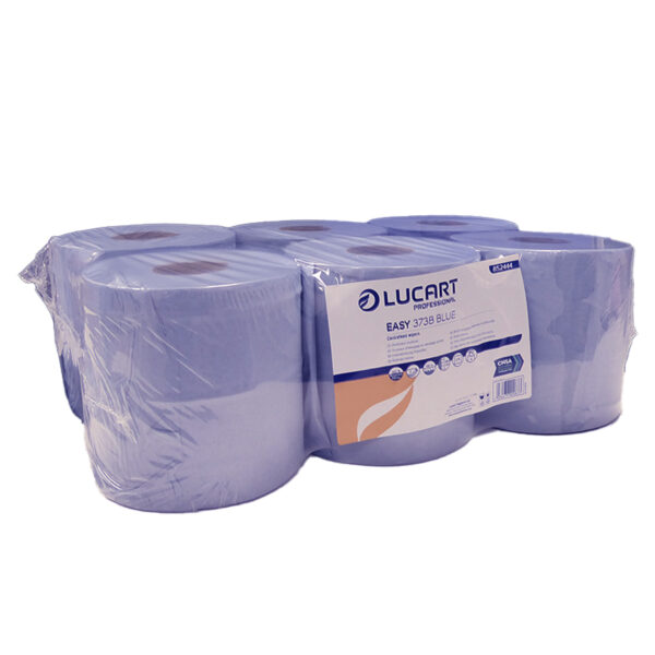 PN419 1 Ply Blue Centrefeed Rolls - Pack of 6