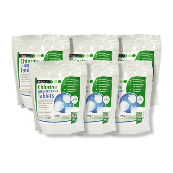 Chlorine Tablet Pouches Case of 6