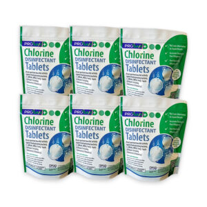PN809P Effervescent Chlorine Tablets Pouches - Case of 6 PP5 Recyclable Pouches