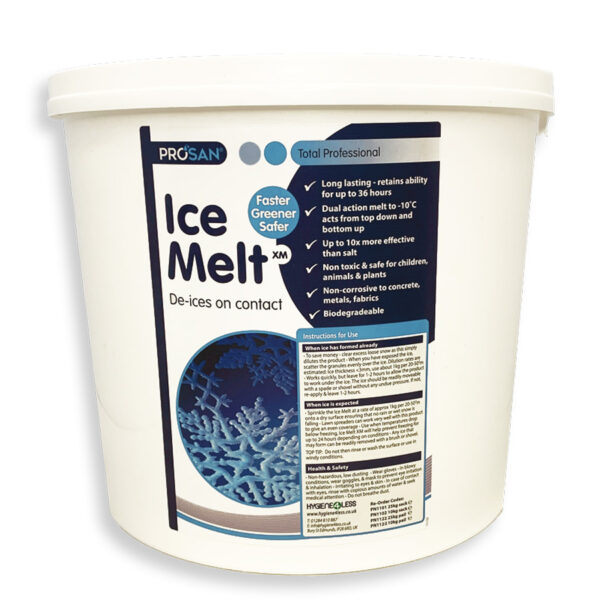 PN1124 Ice Melt De-Icing Granules Bucket 10kg